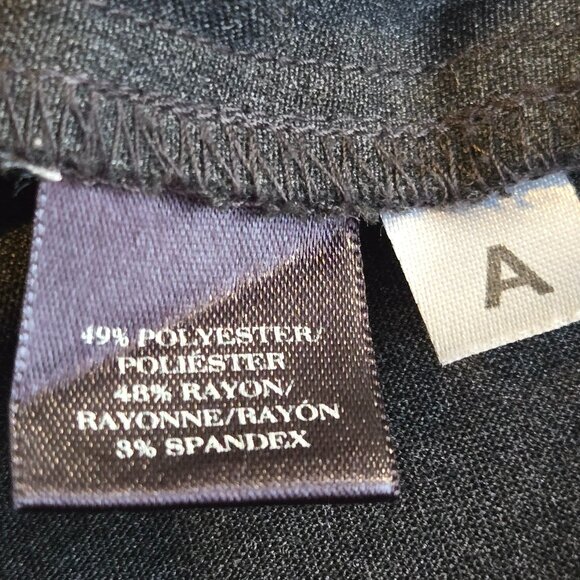 Ann Taylor Size 4 Slacks Pants Flat Front Business Slacks Dark Gray - Picture 7 of 10